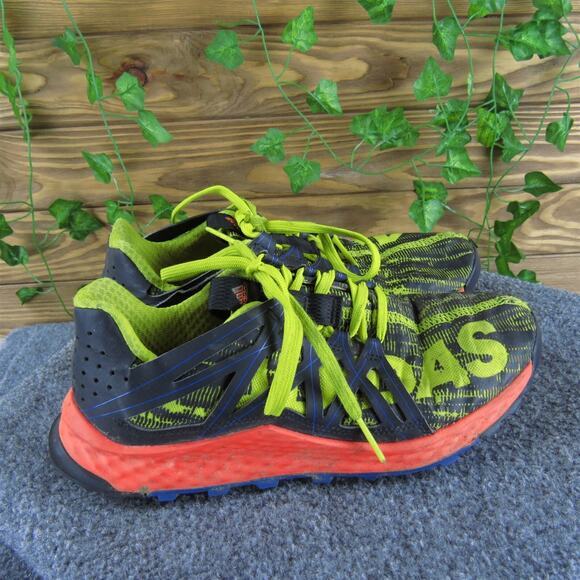 adidas Men's vigor bounce Sneaker Yellow Synthetic Size 7 Medium Used 2025 - Picture 3 of 7